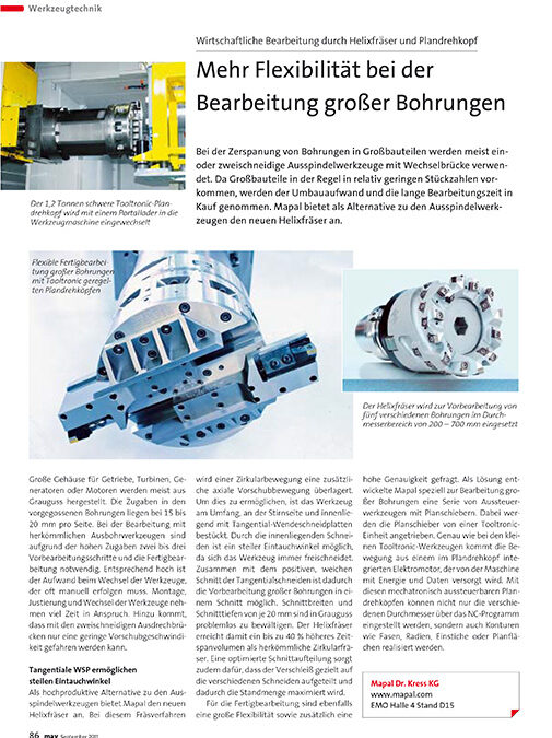 Erfolgreiches Fräsertandem – mav