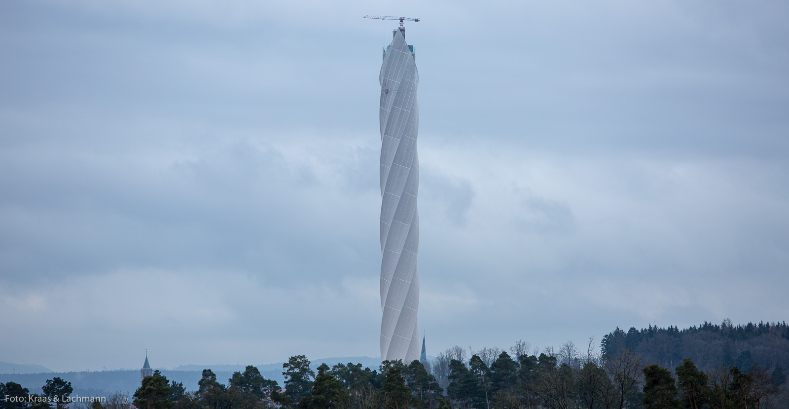Thyssenkrupp-Testturm in Rottweil. Foto: Kraas & Lachmann